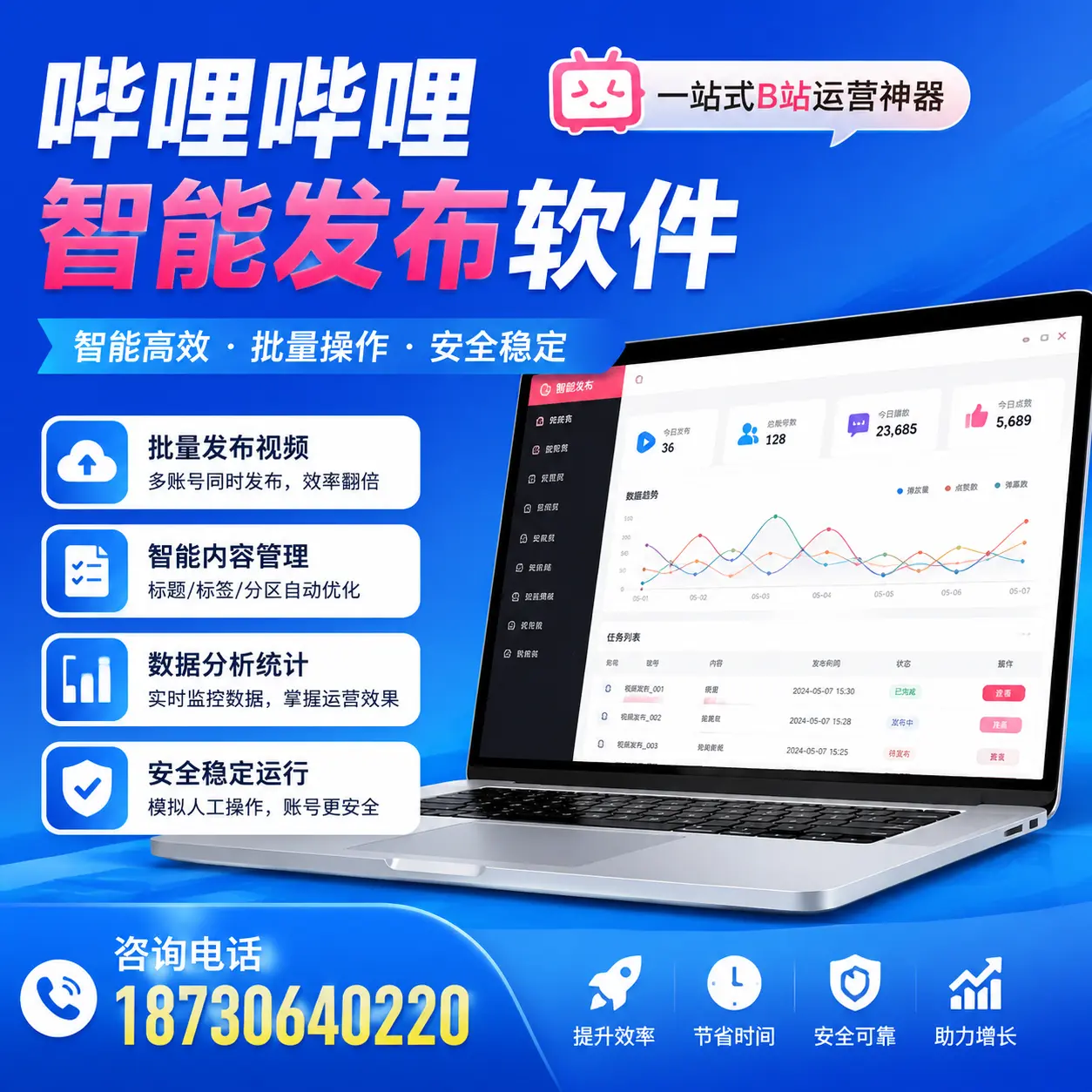 如何通过哔哩哔哩智能发布软件提升 黔东南 企业曝光率